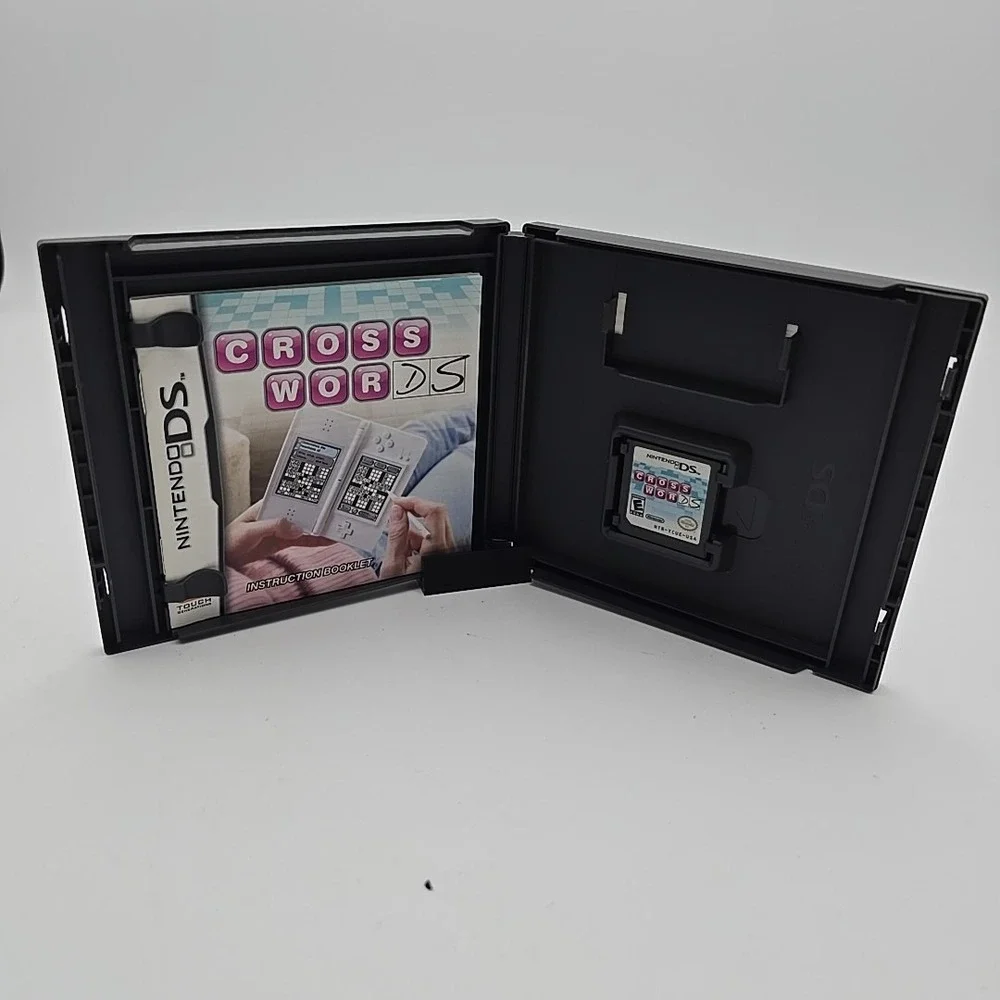 Crosswords DS (Nintendo DS, 2008) Complete with‎ Manual CIB Tested